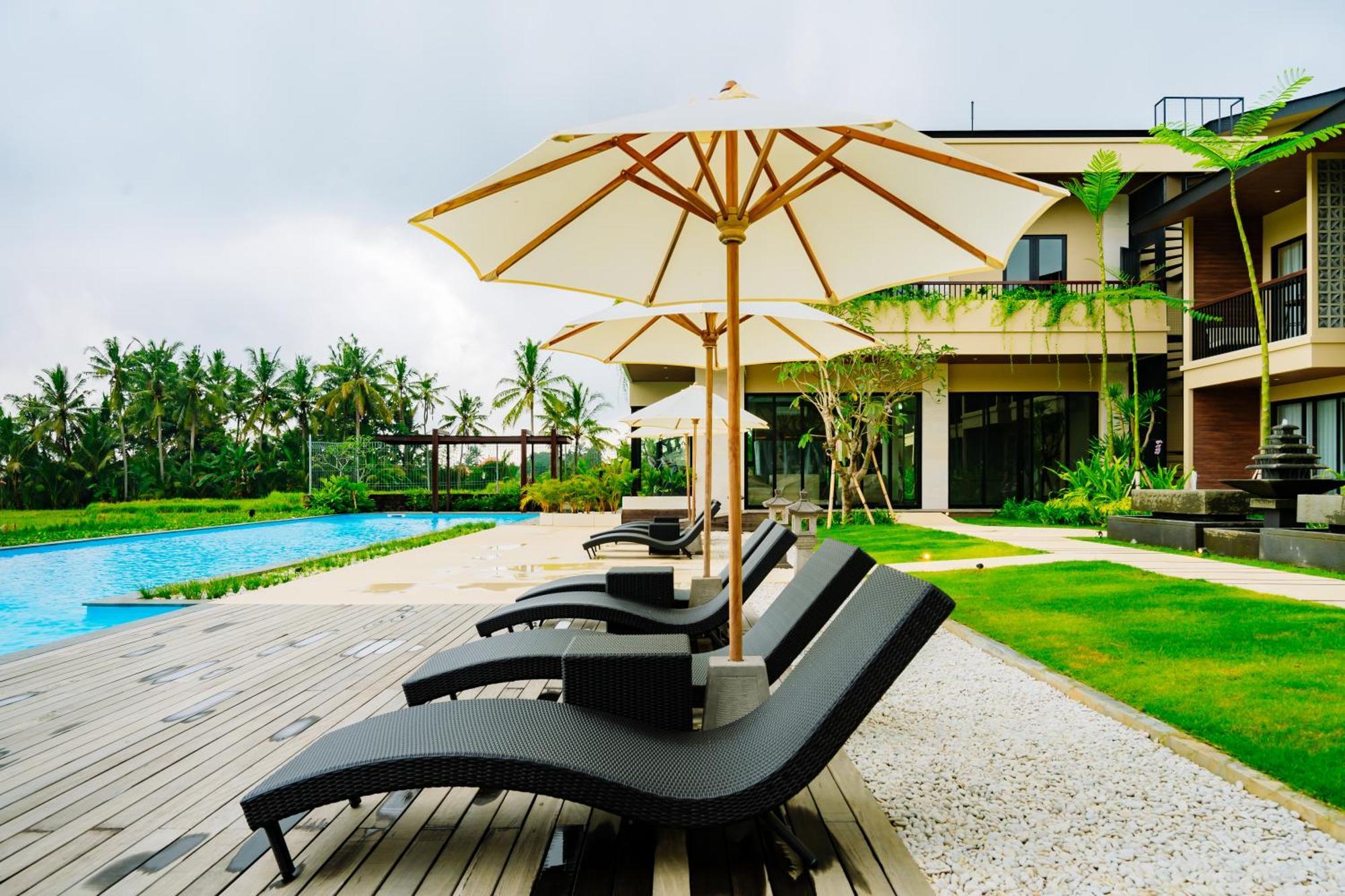 Big Dragon Villas Ubud Exterior foto